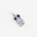 Owl of Athena silver pendant - ME050ME164.2.4.GR 