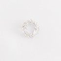 Greek Olive wreath silver pendant - ME049ME995.5GR