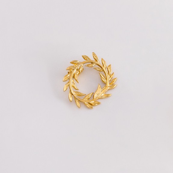 Μενταγιόν Στεφάνι Ελιάς επίχρυσο - ME049ME995.6GR Μενταγιόν Στεφάνι Ελιάς επίχρυσο - ME049ME995.6GR