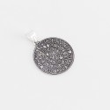 Phaistos Disk silver pendant - ME050ME217.7.5.GR
