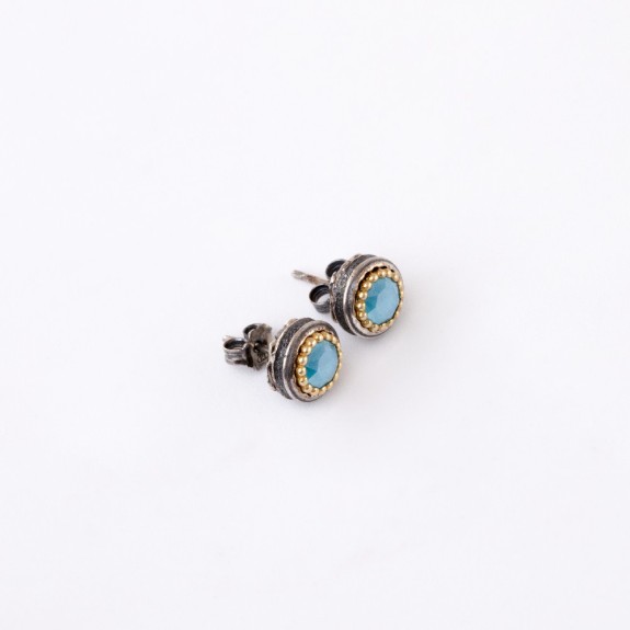 Σκουλαρίκια Swarovski Summer Blue Ασήμι 925 επίχρυσα - ΣΚ021ΣΚ049.GR Σκουλαρίκια Swarovski Summer Blue Ασήμι 925 επίχρυσα - ΣΚ021ΣΚ049.GR