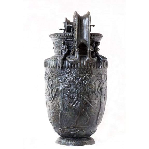 DERVENI KRATER Greek handmade bronze craterBR048CODPH200 DERVENI KRATER Greek handmade bronze craterBR048CODPH200
