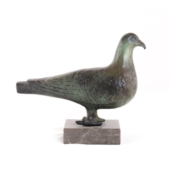 BRONZE DOVE ON MARBLE BASE BR052COD908 BRONZE DOVE ON MARBLE BASE BR052COD908