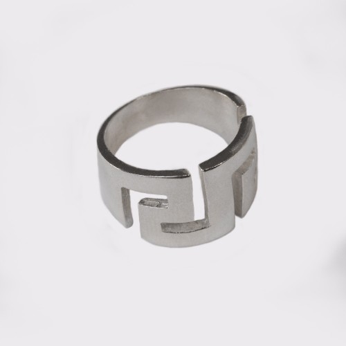 Δαχτυλίδι Μαίανδρος Ασήμι 925 χειροποίητο μασίφ - DA050DA24.6.1.GR   
