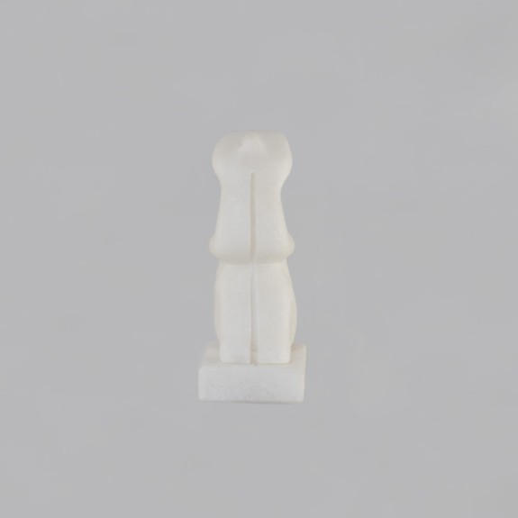 Marble Seated thinker Cycladic figurine 13 x 5,5 x 8 cm - SM070SM00